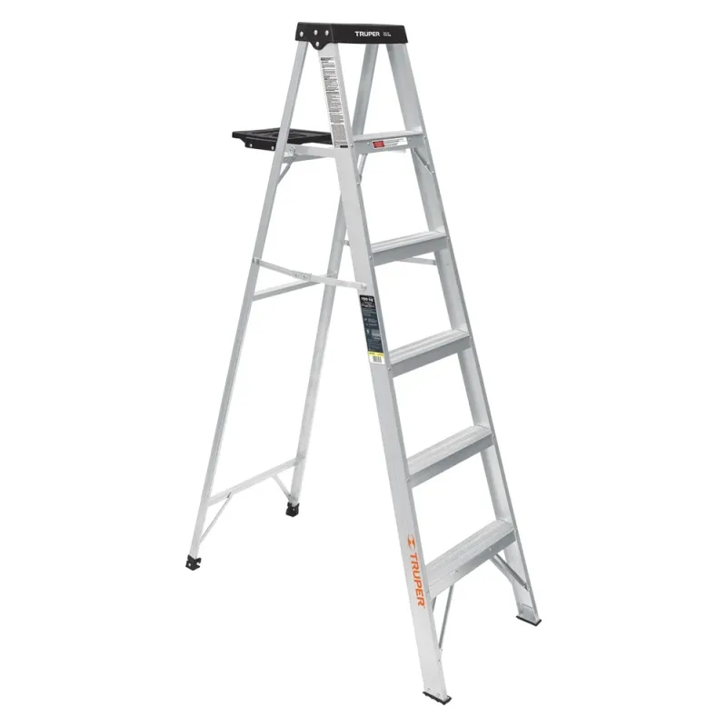 Escalera de Tijera Truper 16743 5 Escalones 150 Kg Tipo III