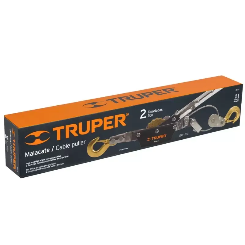 Winche Tensor Malacate Truper 14725 2 Toneladas