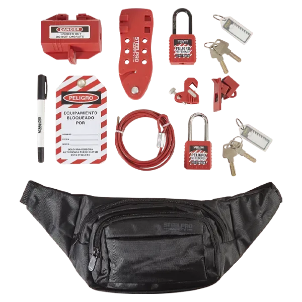 Kit LOTO Electricista Personal Steelpro 501355 (Lock Out Tag Out)