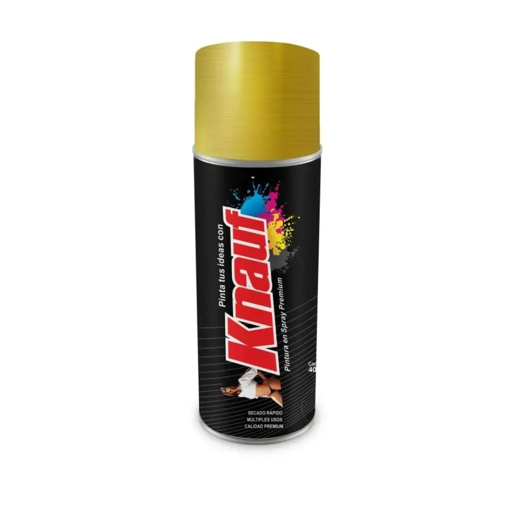 Pintura en Spray Oro Premium Knauf #318