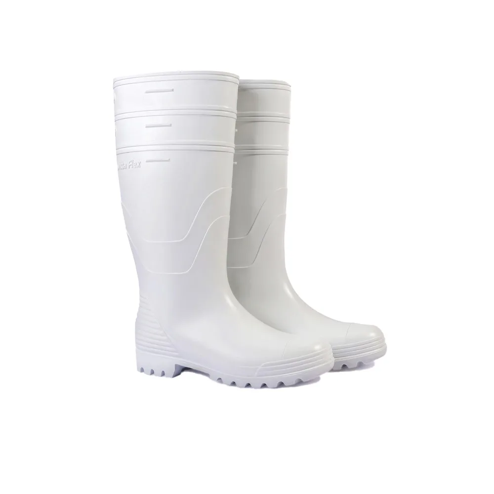 Bota de PVC flexible blanca impermeable SEGUSA Ditta Flex