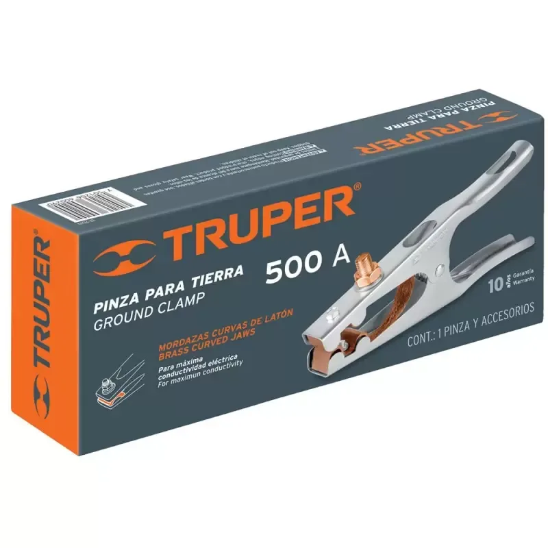 Tenaza para Tierra Truper 500 A 14235