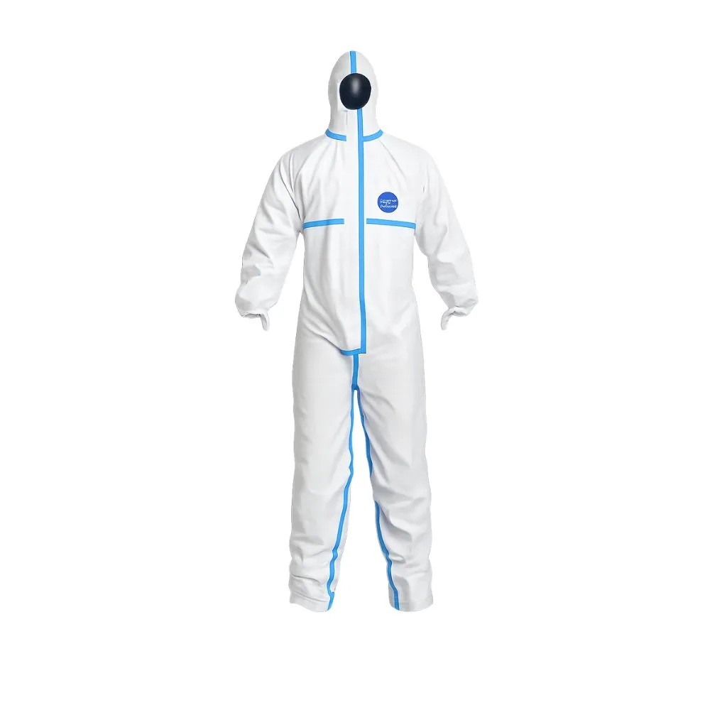 Mameluco Desechable DuPont Tyvek 600 Plus con Capucha y Medias/Botas Integradas