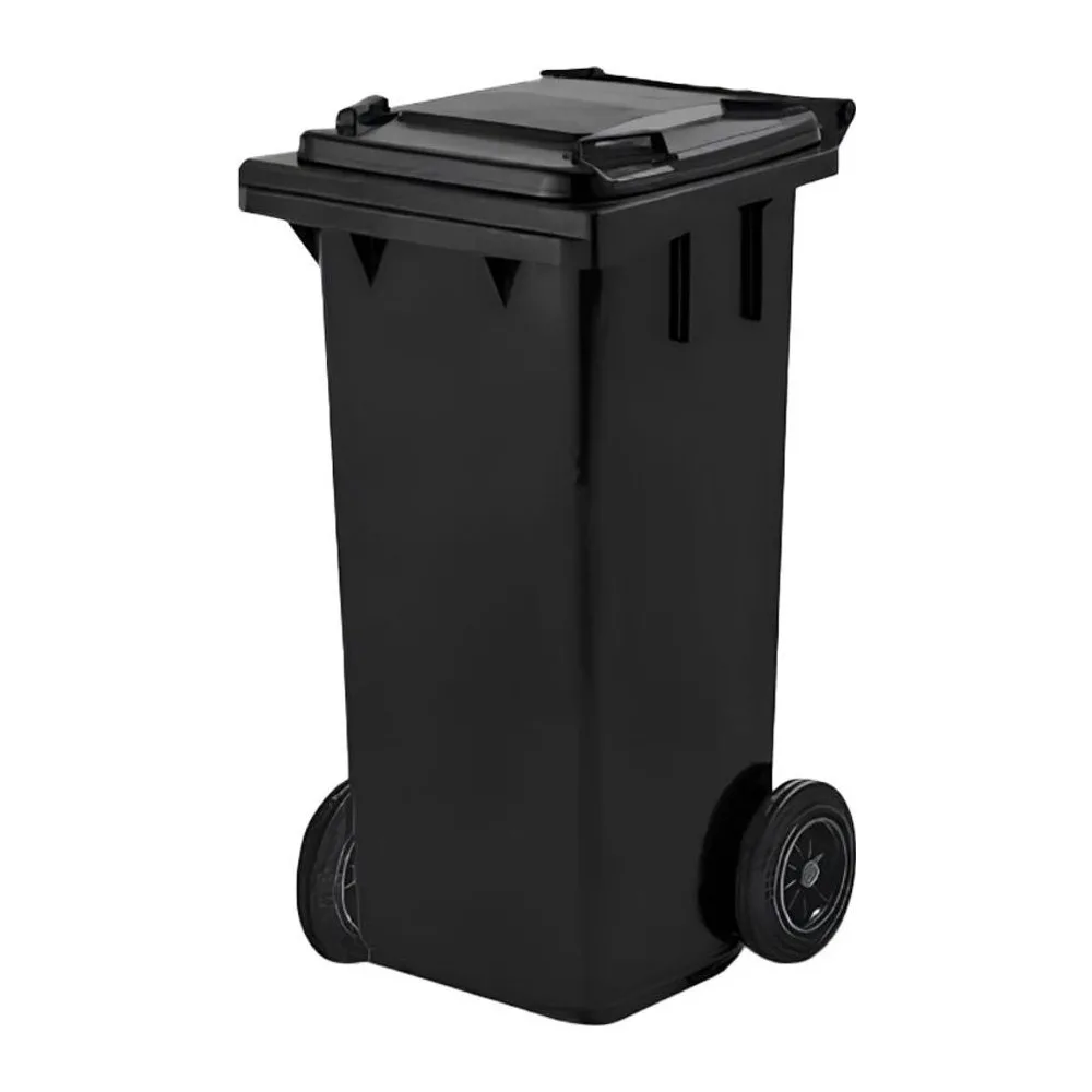 Tacho de Residuos 120 Lts Negro