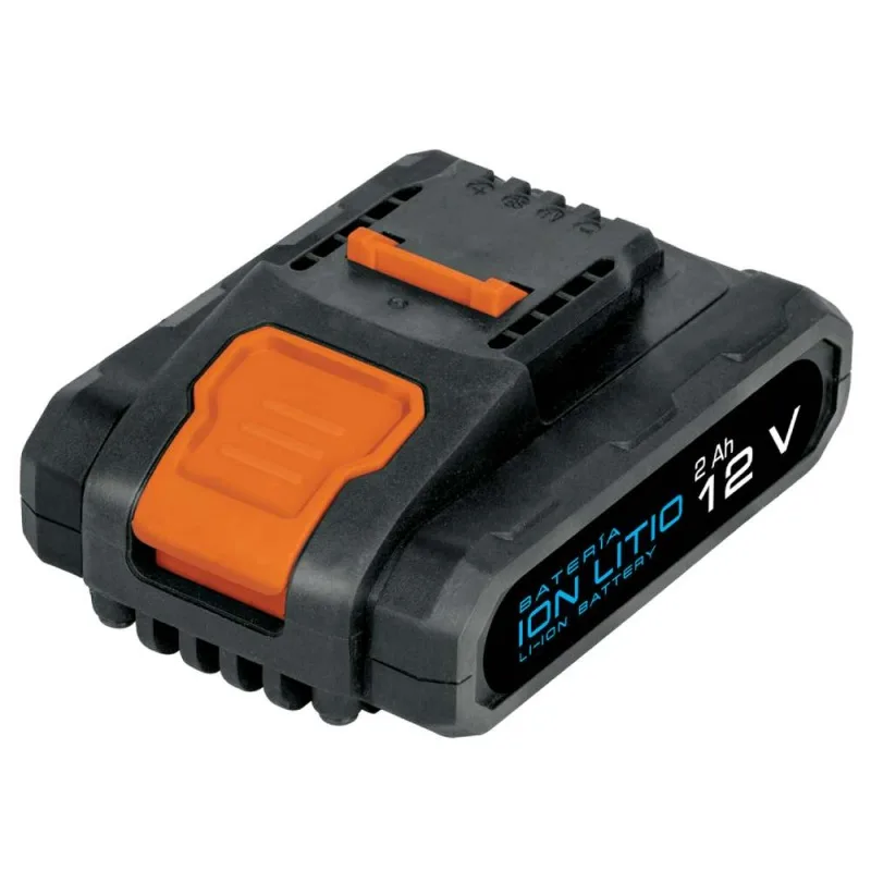 Batería de Ion de Litio Truper 12 V 2 Ah para ROTI-20A y TALI-12A2 (12333)