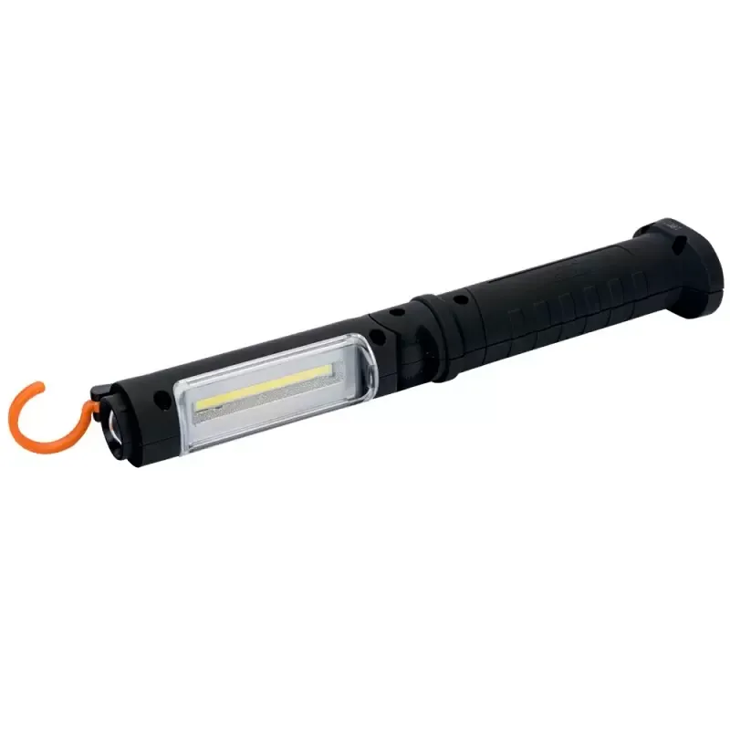Lámpara-Linterna LED Bahco BLTFC1, Cuello Flexible y Carga USB