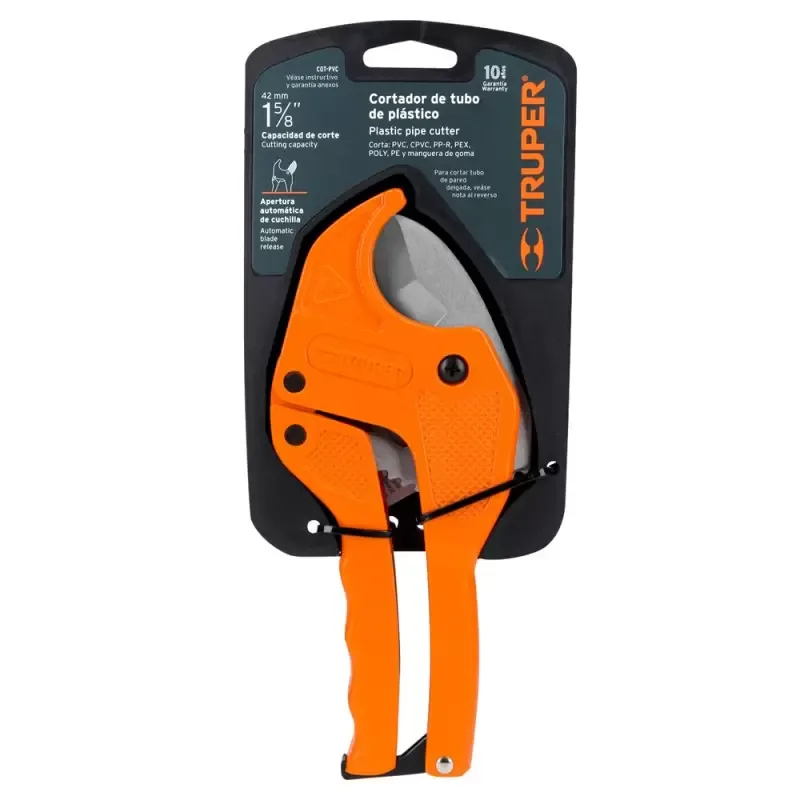 Cortador de Tubo PVC Truper 12860 1-5/8"