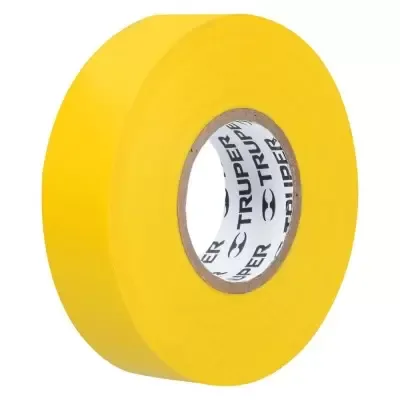 Cinta Aislante Truper 19mm x 18m Amarilla 12503 · foto 2