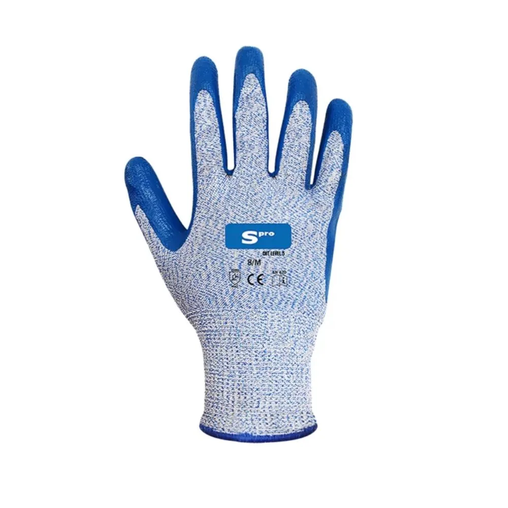 Guante Anticorte Spro Cut-5 Palma Nitrilo