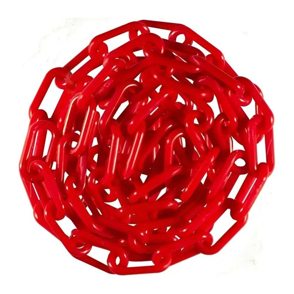 Cadena de PVC Rojo