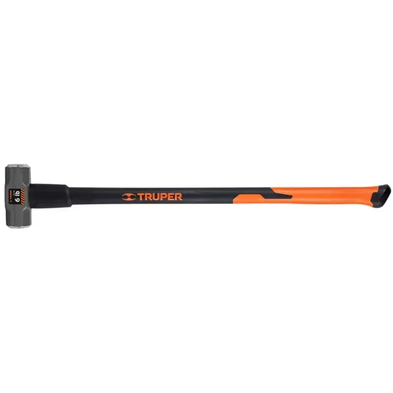 Comba Octogonal 6 LBS Doble Cara Truper Mango Fibra de Vidrio 36" 19884