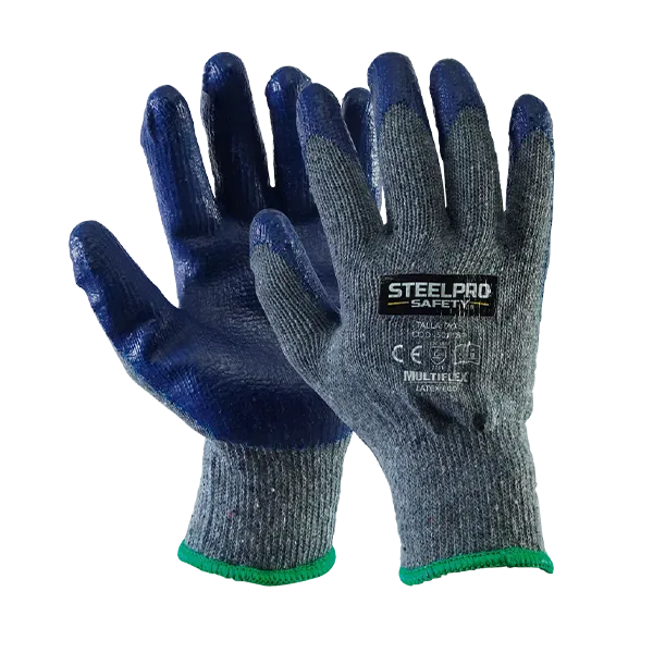 Guante Steelpro Multiflex Látex Eco Gris