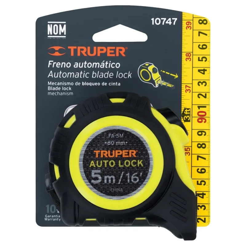 Wincha 5m x 19mm Truper 10747 · foto 4