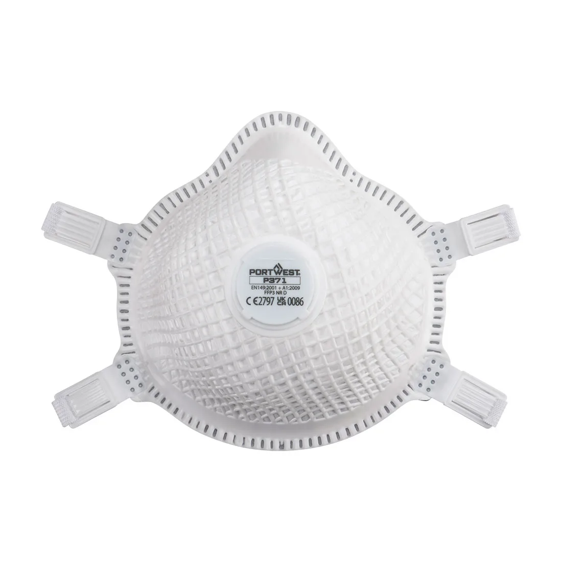 P371 - Mascarilla Ergonet Dolomite con válvula FFP3 (Pack 5)