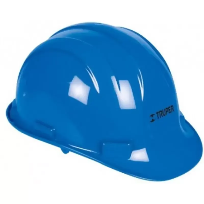 Casco de Seguridad Truper con Ratchet Azul