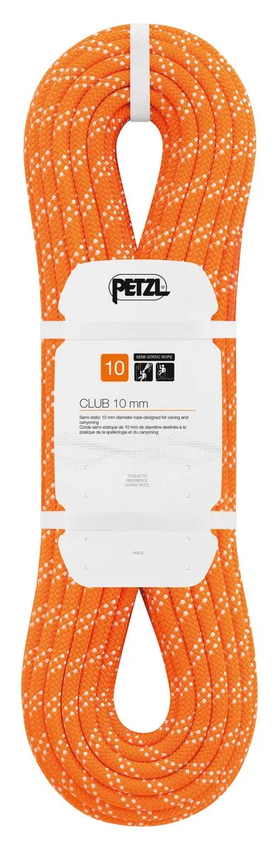 Cuerda Semiestatica Petzl Club 10 mm x 60 m