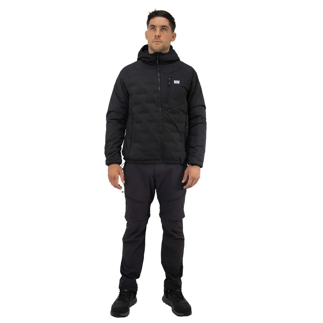 Parka Insulada HW Explorer Hombre Negra
