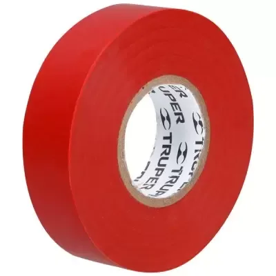 Cinta Aislante Truper 12504 Roja 19mm x 18m · foto 2