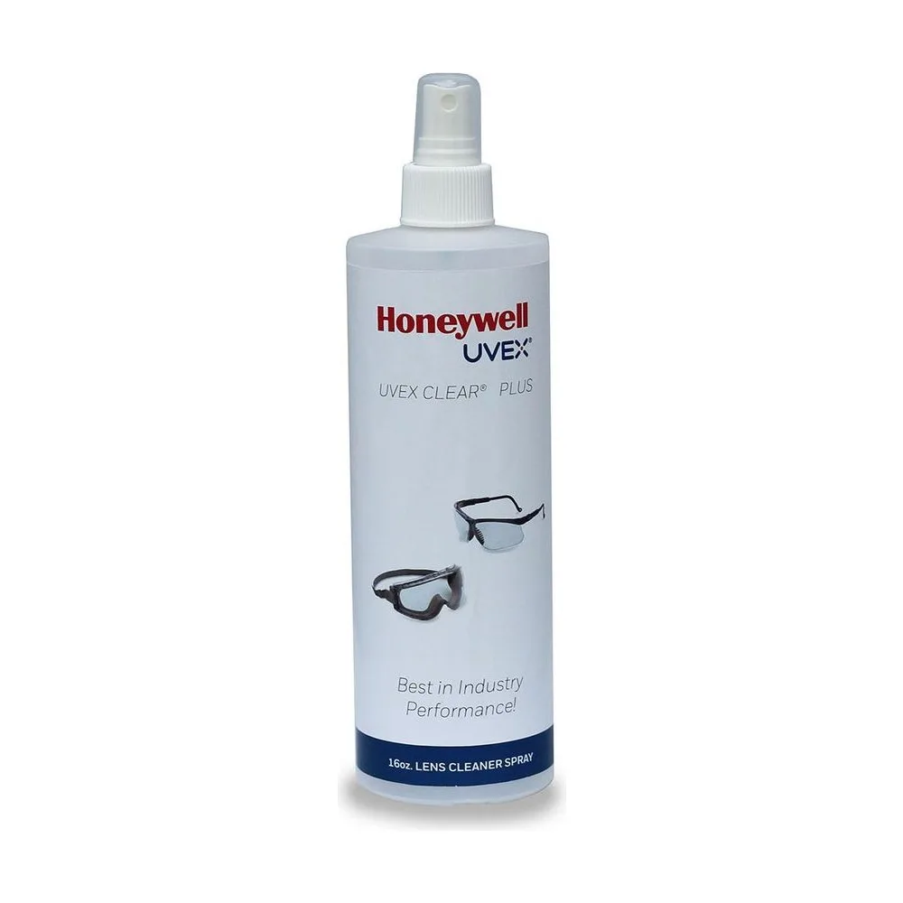 Solución limpiadora de lentes de seguridad UVEX S471 spray de 473 ml