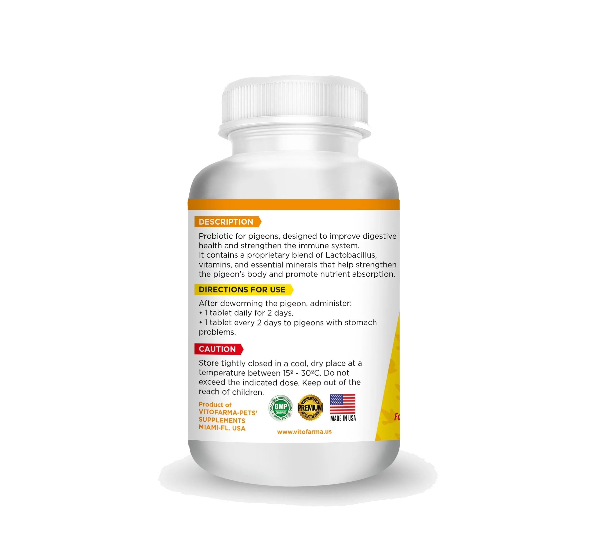 Vitamins and Minerals for Pigeon – Probiotics Pigeon