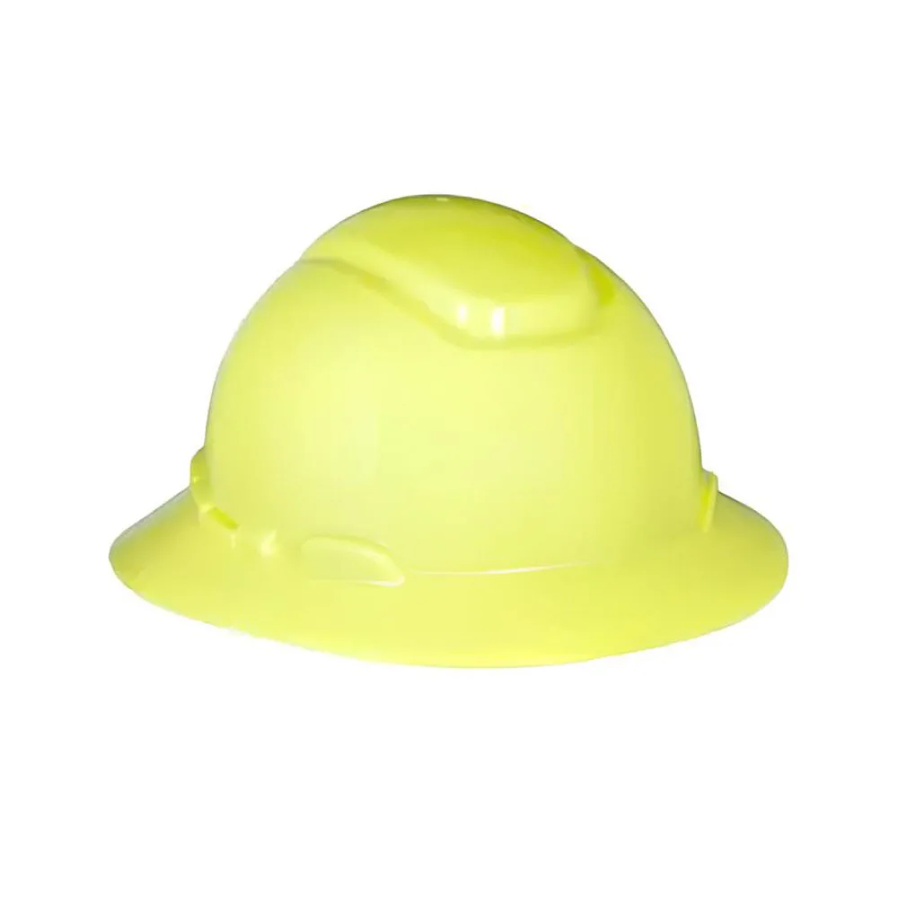 Casco Serie H-802 de Borde Completo Amarillo 3M