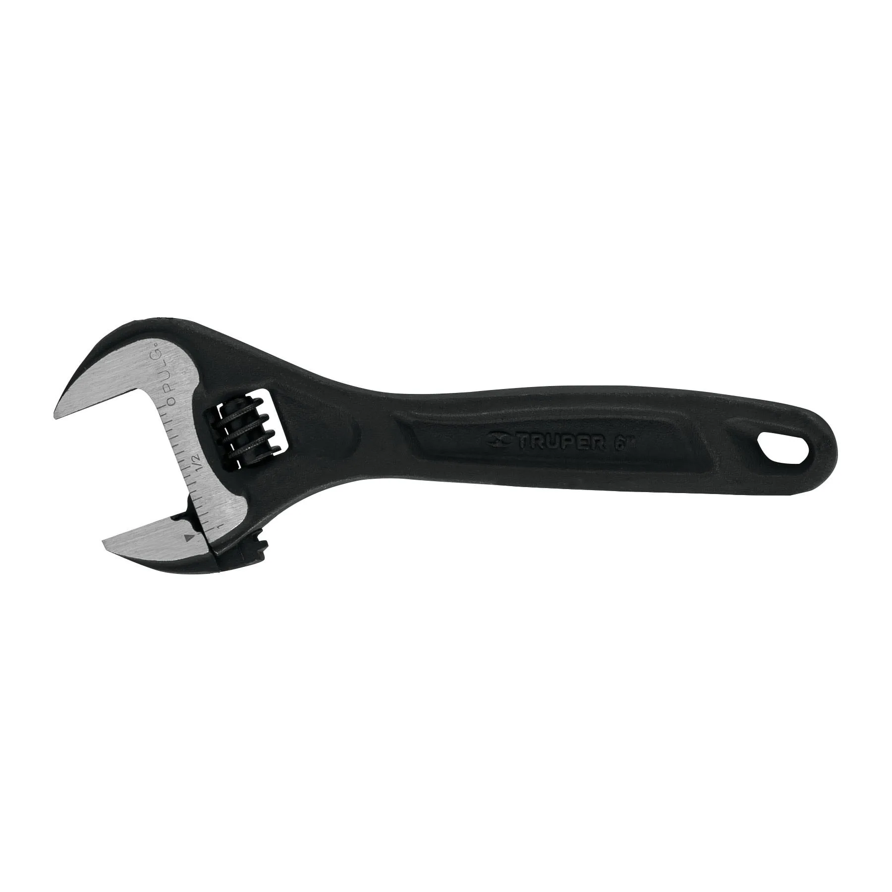 Llave ajustable (perico) 6" profesional pavonada, EXPERT