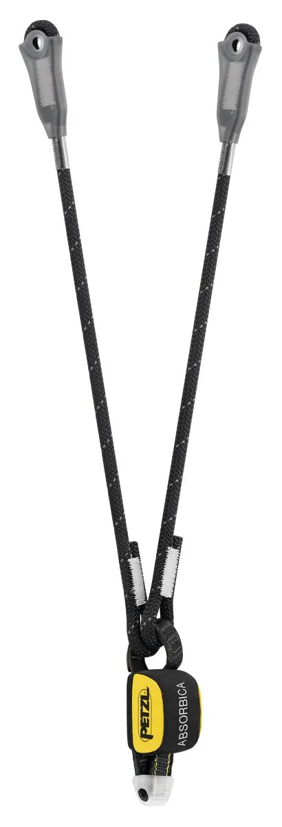 Amarre Doble Petzl ABSORBICA-Y con Absorbedor de Energía