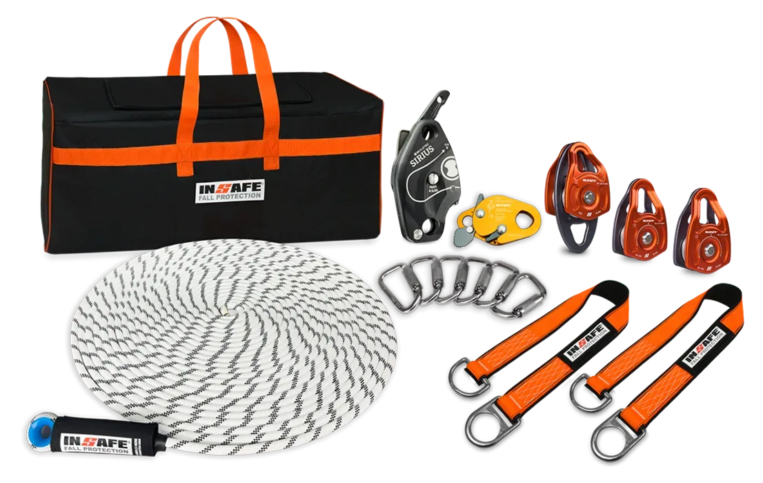 Kit de Rescate Industrial Insafe IN 8200-KR Espacios Confinados