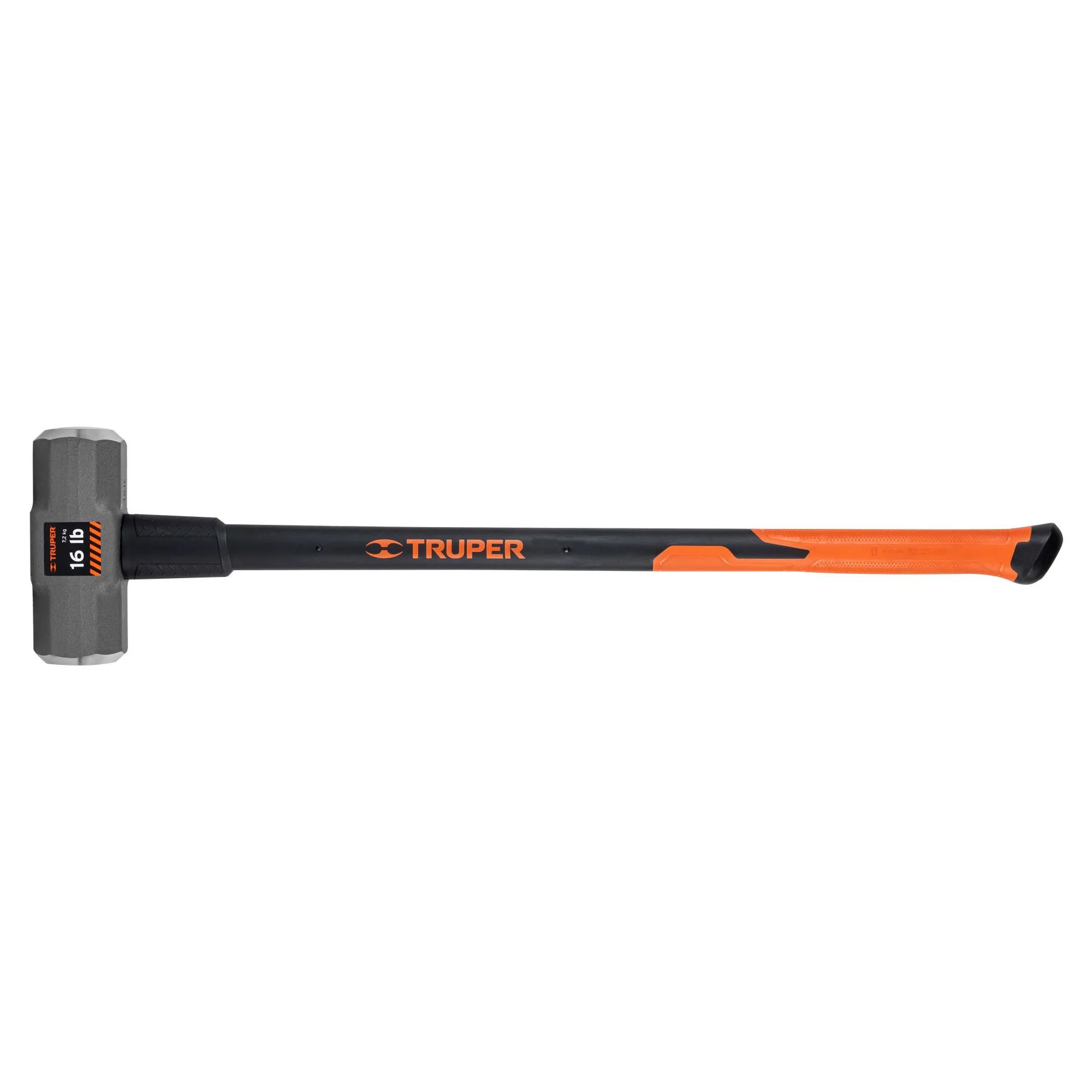 Marro octagonal 16 lb, mango fibra de vidrio 36", TRUPER