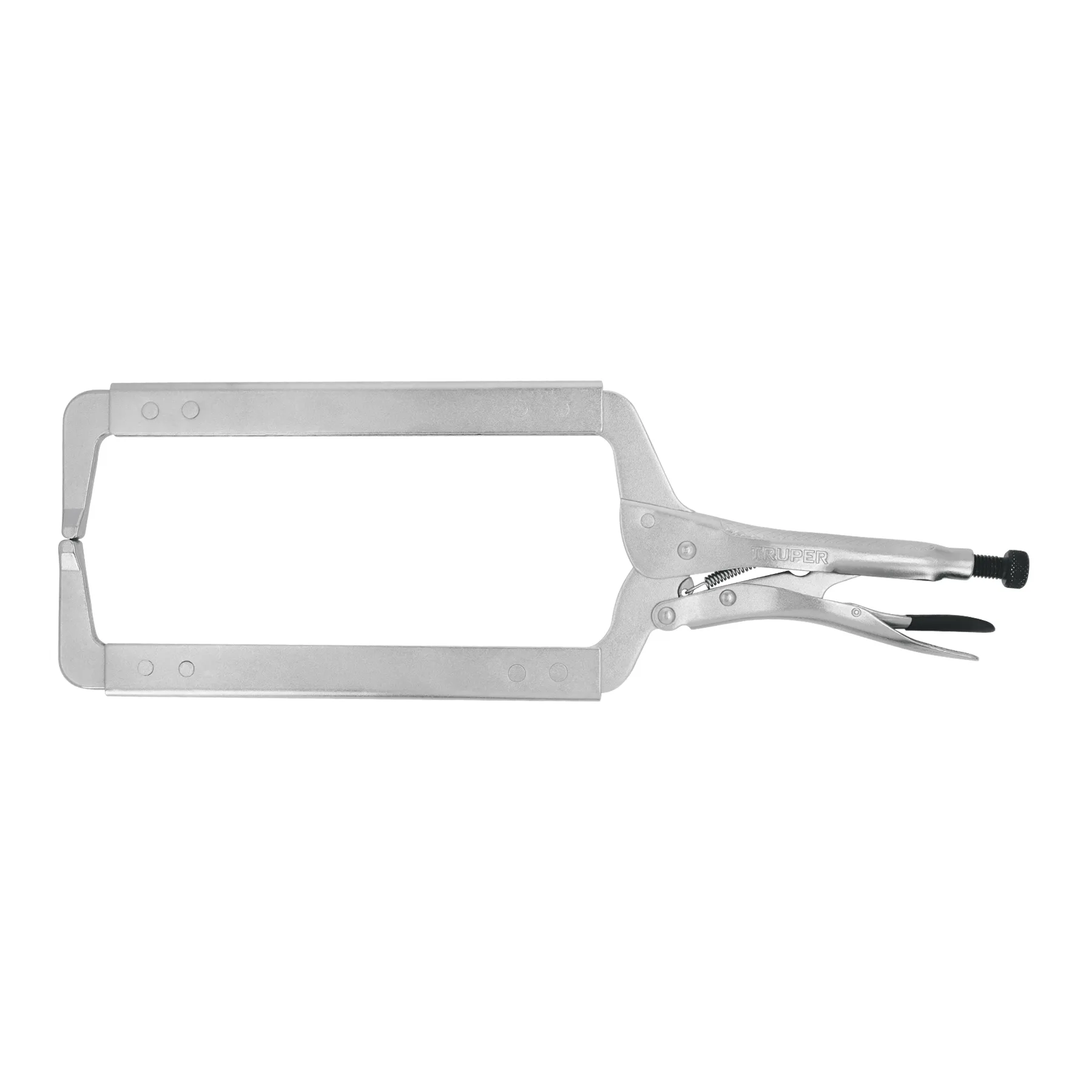 Pinza de presión 18" tipo "C" con mordaza fija, TRUPER