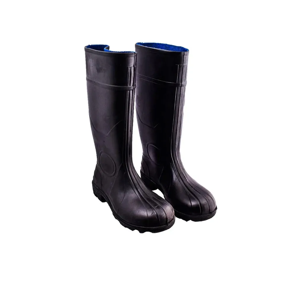 Bota de jebe pesada con forro térmico azul SEGUSA