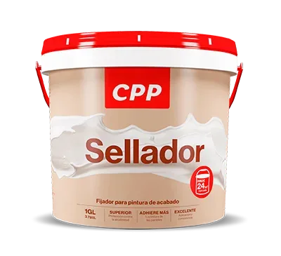 Sellador CPP Base Látex Acrílica Transparente - Fijador para Pintura de Acabado