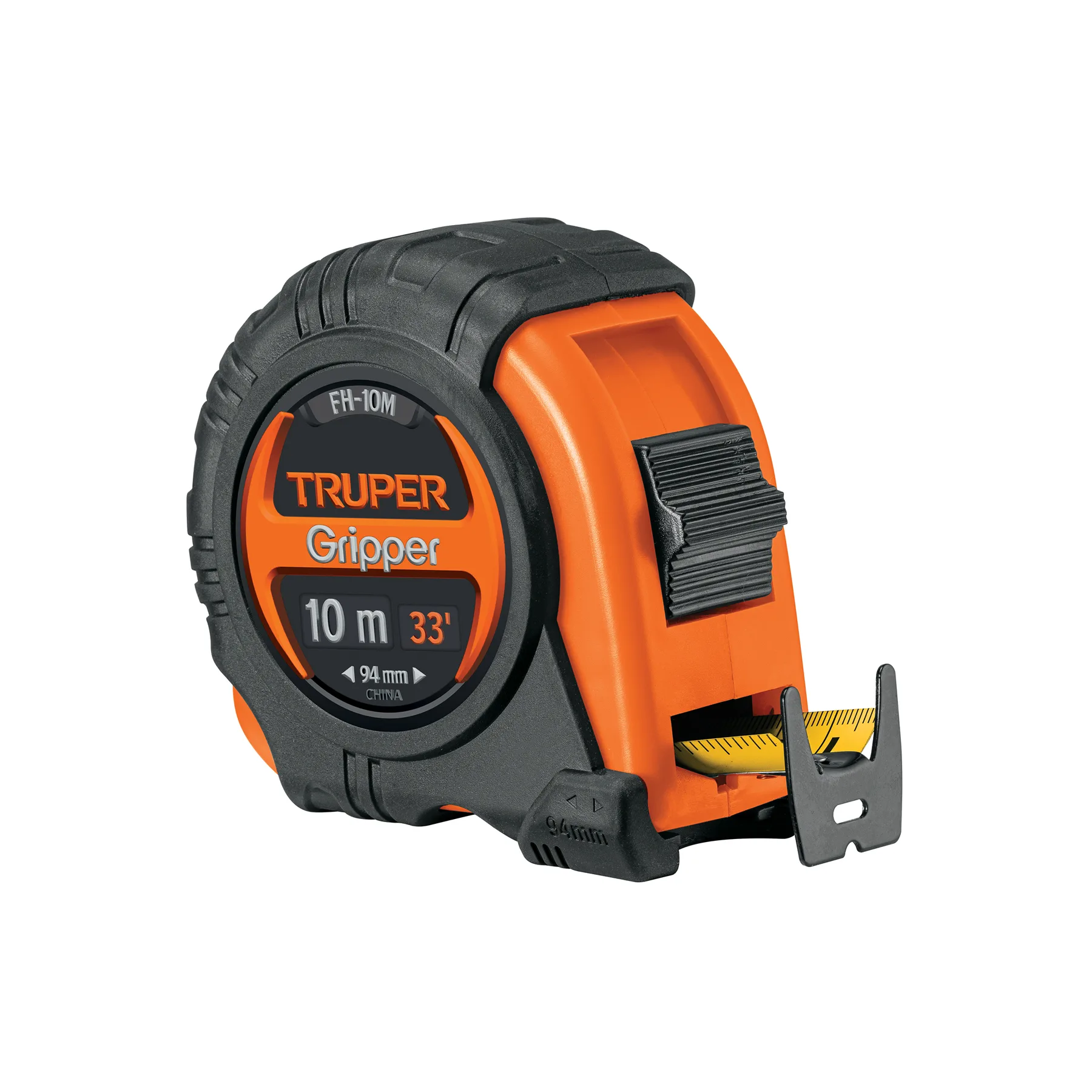 Flexómetro Truper Gripper 14582 10 m Cinta 32 mm Contra Impactos (FH-10M)