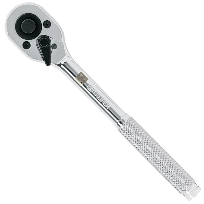 Ratchet Truper 13659 Cabeza de Pera 3/8" x 7" 45 Dientes con Liberación Rápida