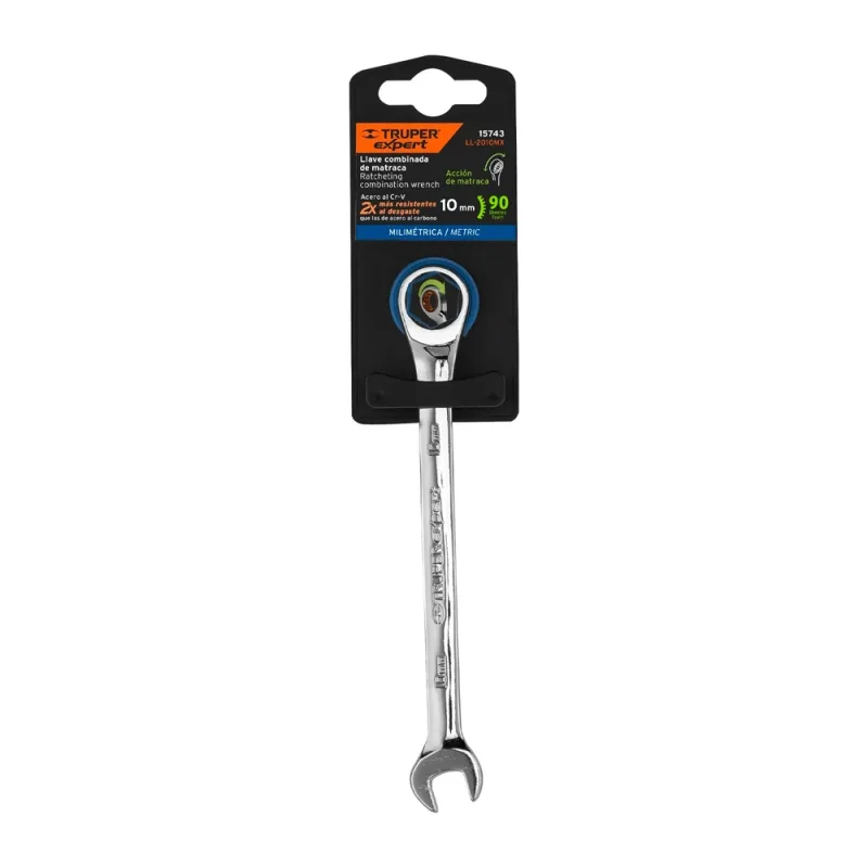 Llave Mixta 10mm con Ratchet Truper 15743 · foto 2