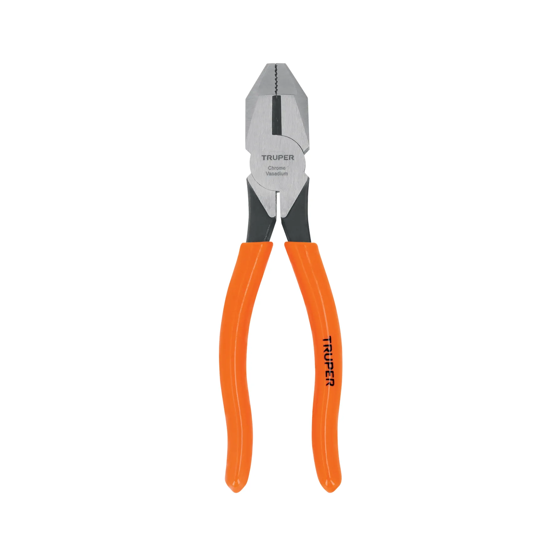 Pinza para electricista 7" uso rudo, mango PVC, TRUPER