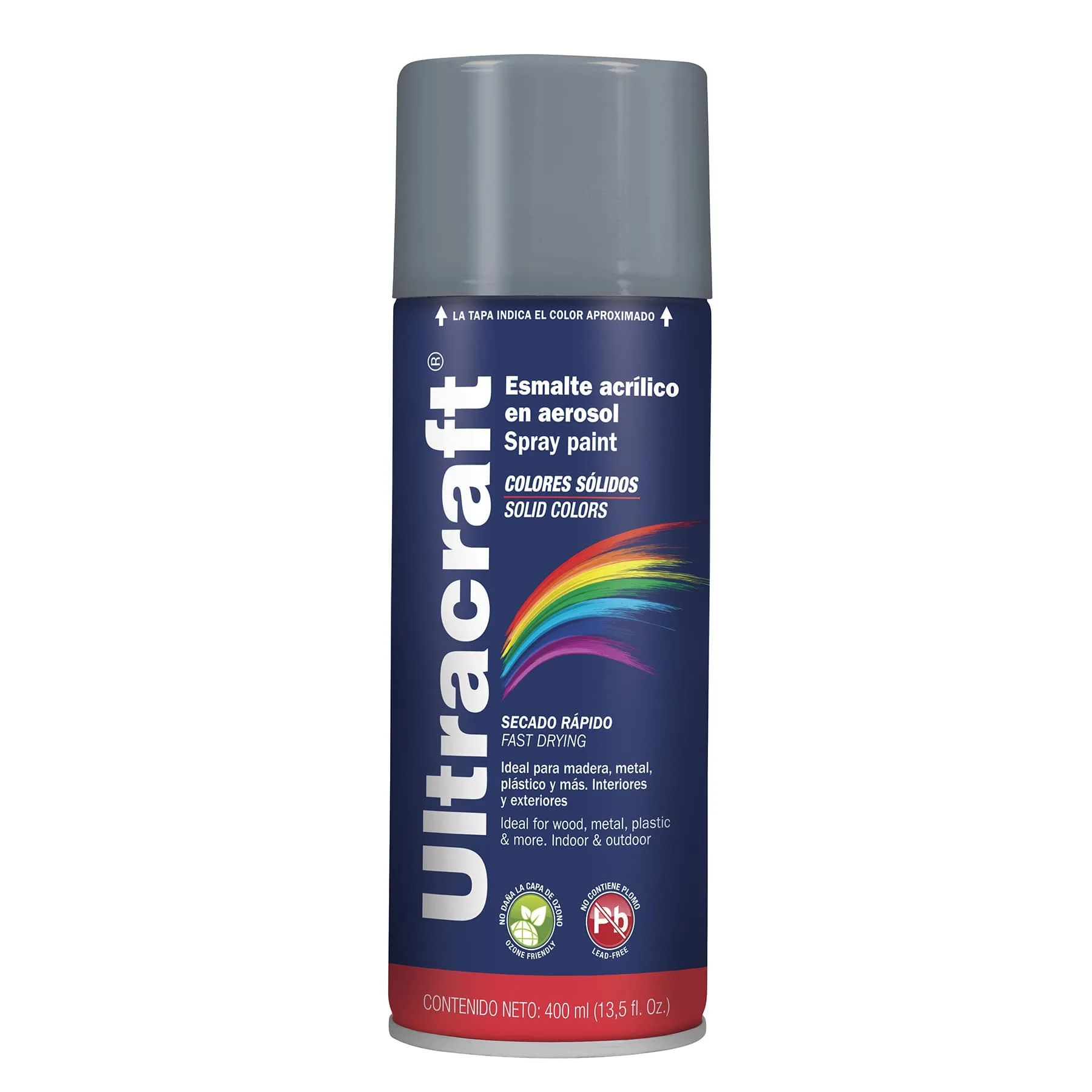Pintura en Spray Gris Ultracraft 40032