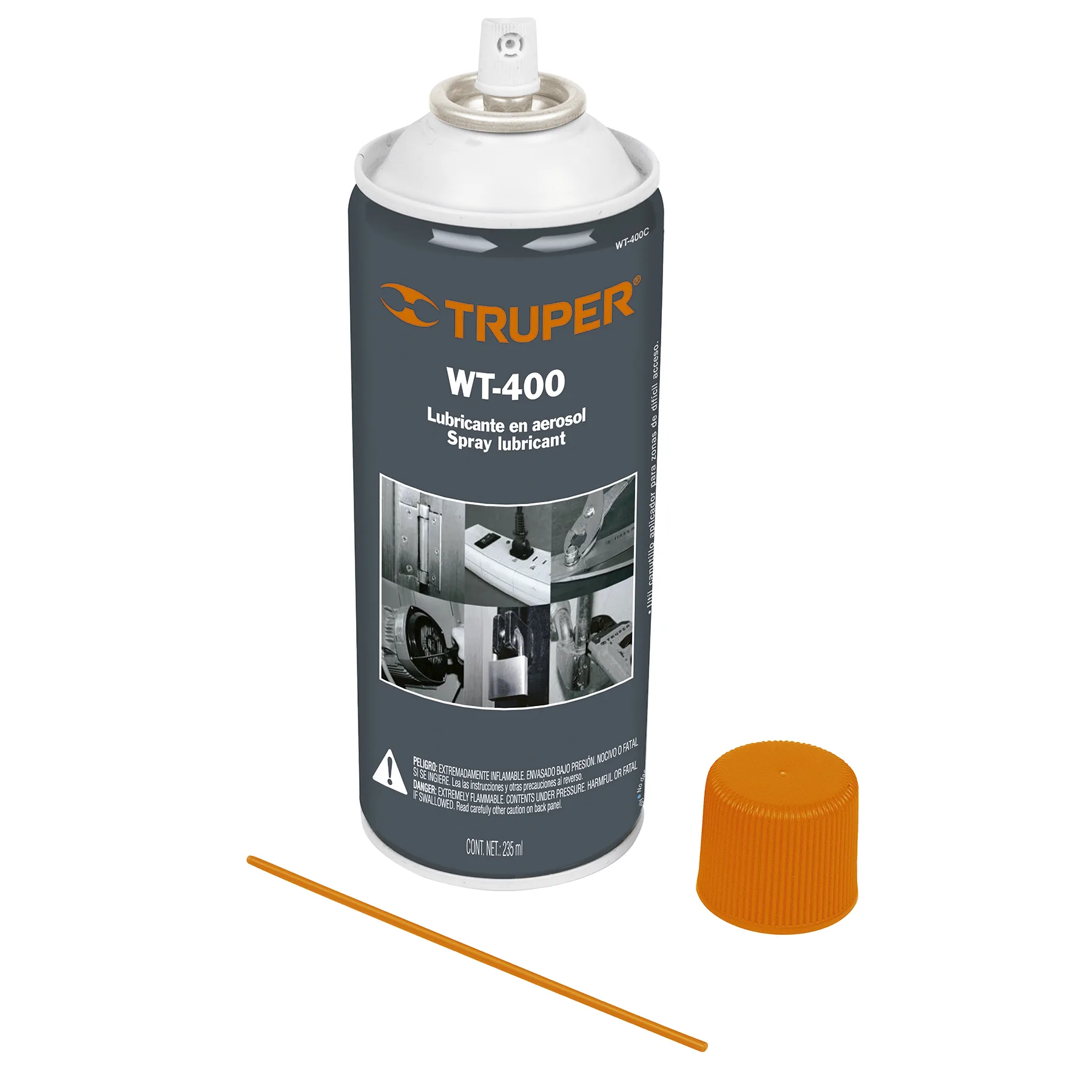 Aceite aflojatodo en aerosol de 235 ml