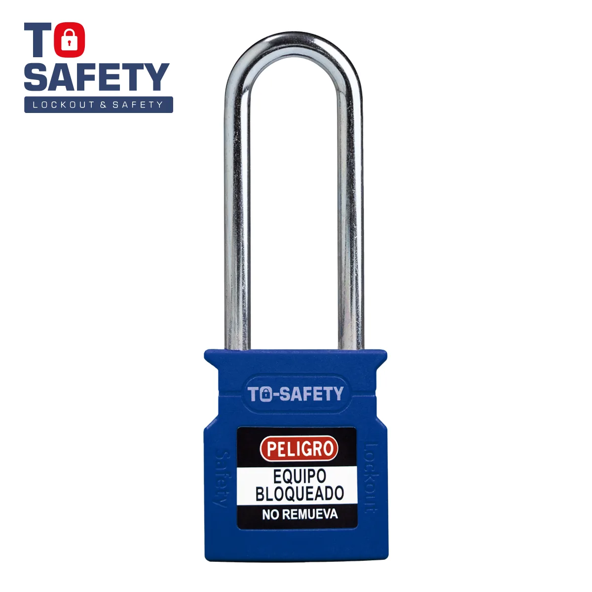 Candado de Seguridad con Arco de Acero de 76mm Azul TS WCP76S To Safety