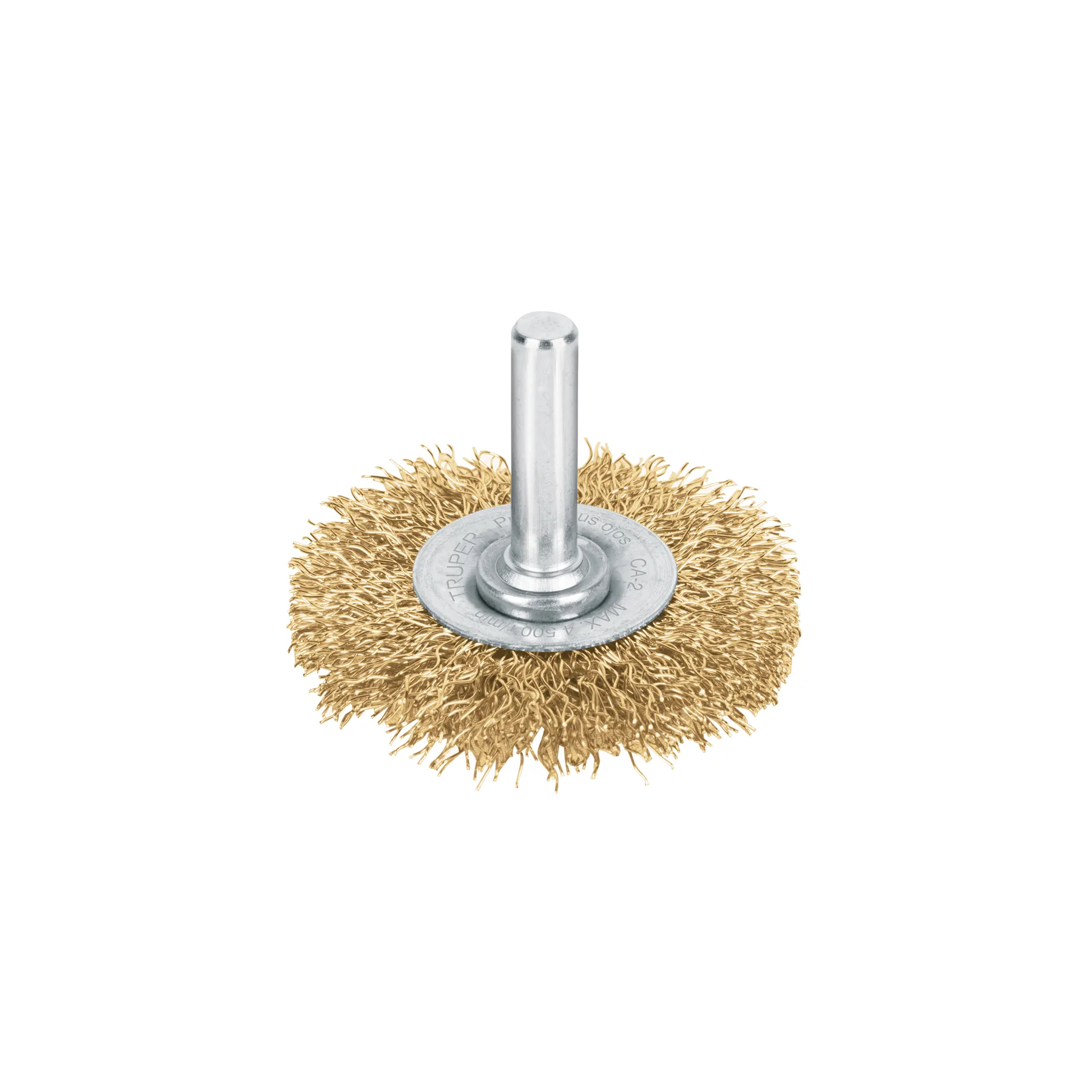 Escobilla circular 2" alambre grueso TRUPER 11569