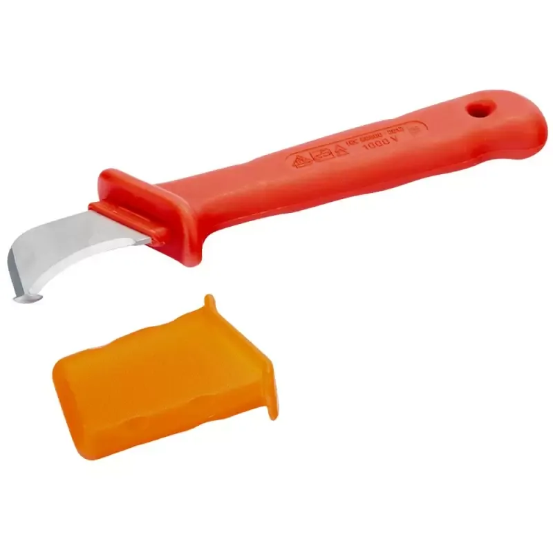 Cuchillo Curvo Aislado Bahco 1000V con Guía 2820VHELP