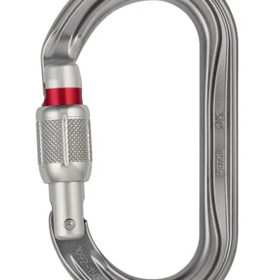 OK Mosquetón oval para la utilización con poleas y bloqueadores