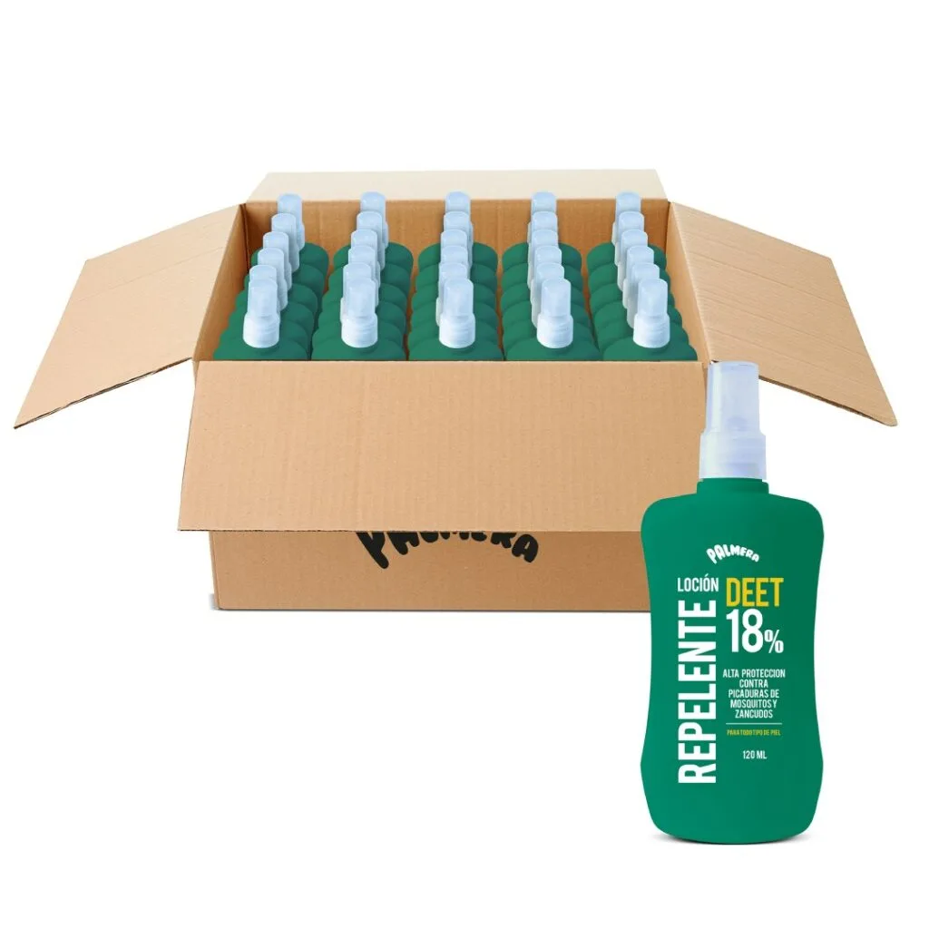 Repelente para zancudos y mosquitos Palmera – Frasco 120ml