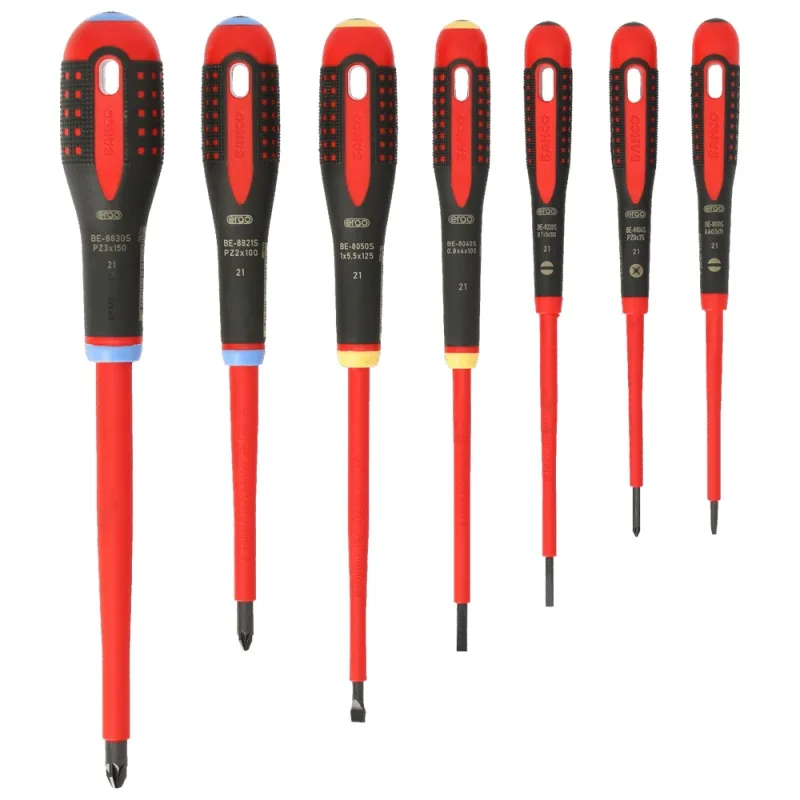 Juego de Desarmadores Aislados Bahco BE-9888S 1000V 7 Piezas