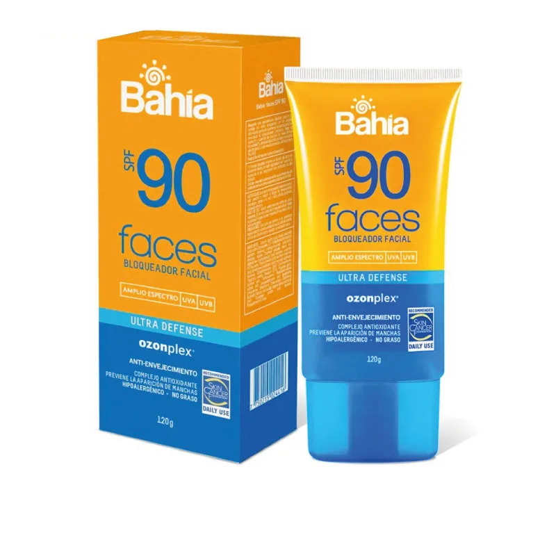 Bloqueador Bahia Spf90 X 120G Faces