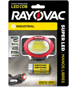 Linterna Manos Libres COB LED c/Pilas (COBHL-B)