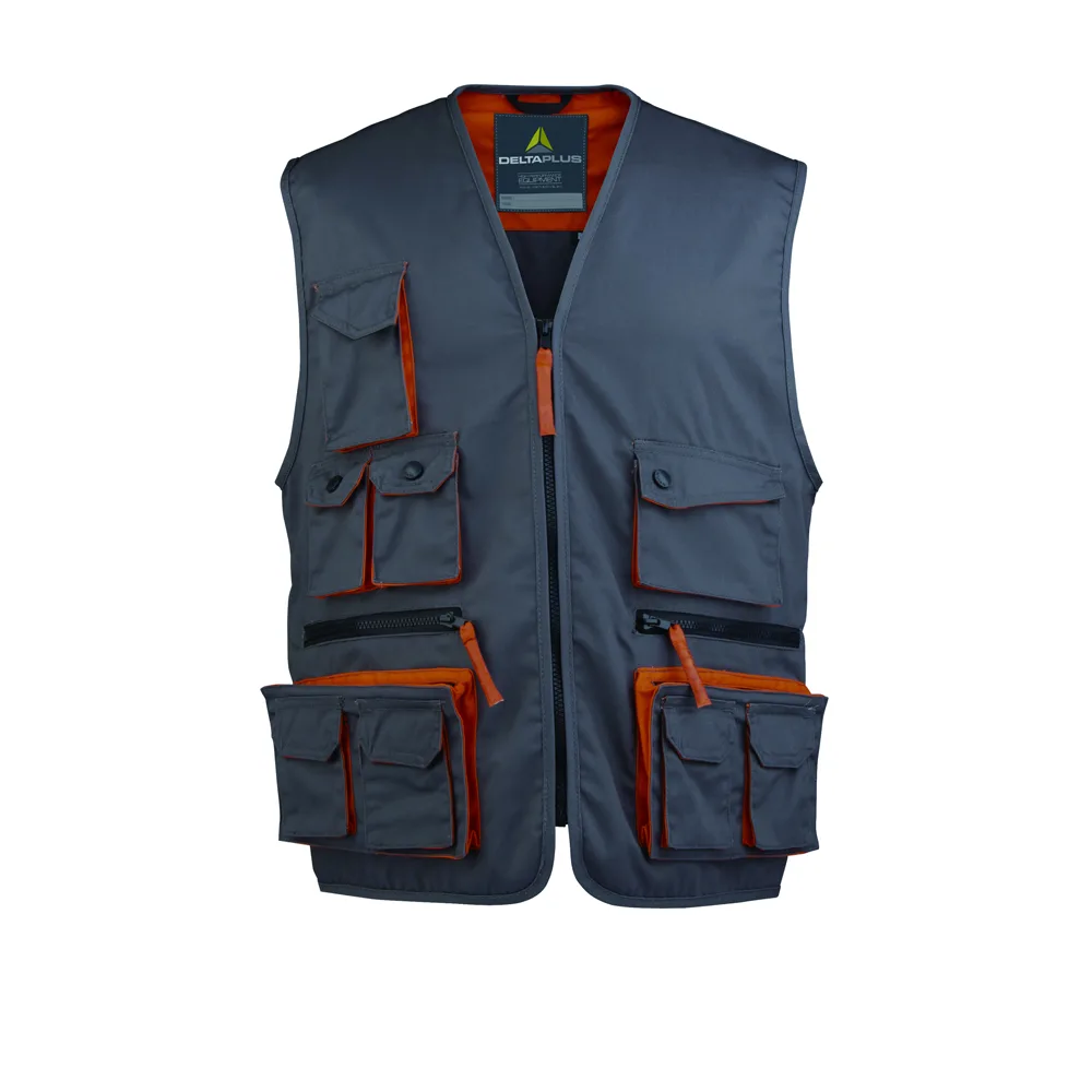 Chaleco M2GIL2 Plomo Naranja Delta Plus