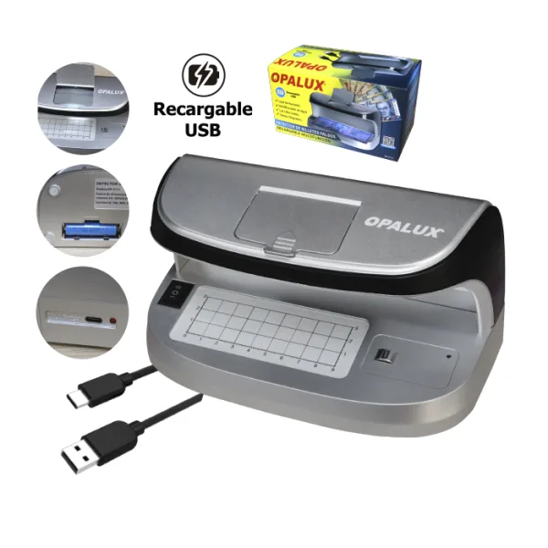 Detector de Billetes S/D Recargable