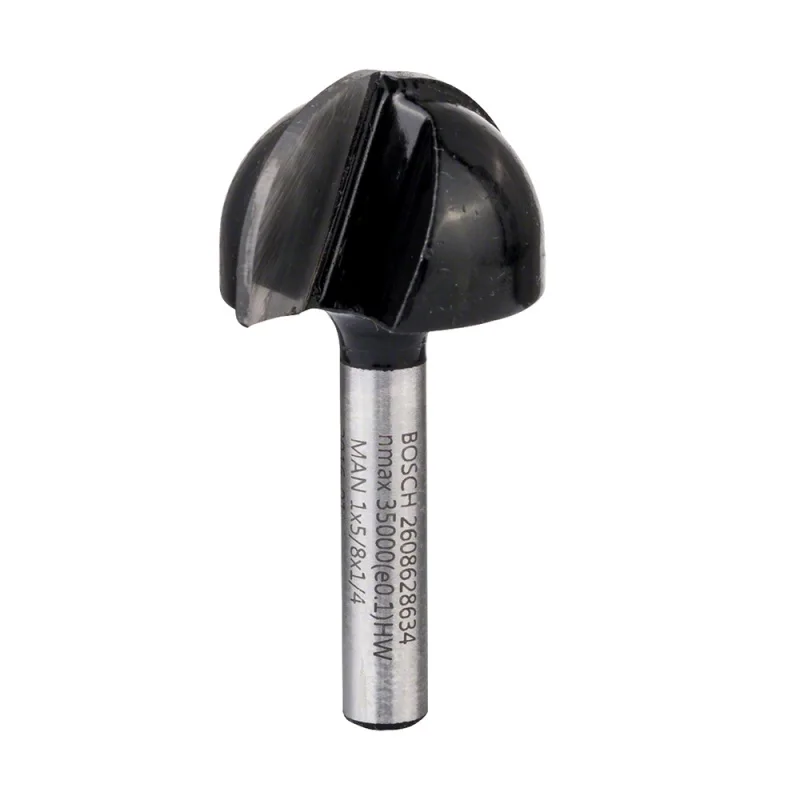 Fresa Redondeadora Bosch 2608.628.634-000 de 1" con Rodaje y Vastago 1/4"