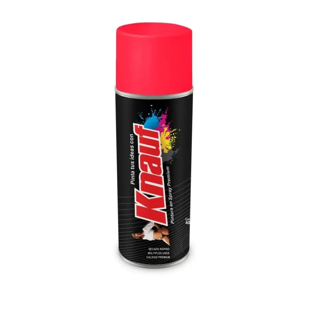 Pintura en Spray Fluorescente Rosado Knauf #106